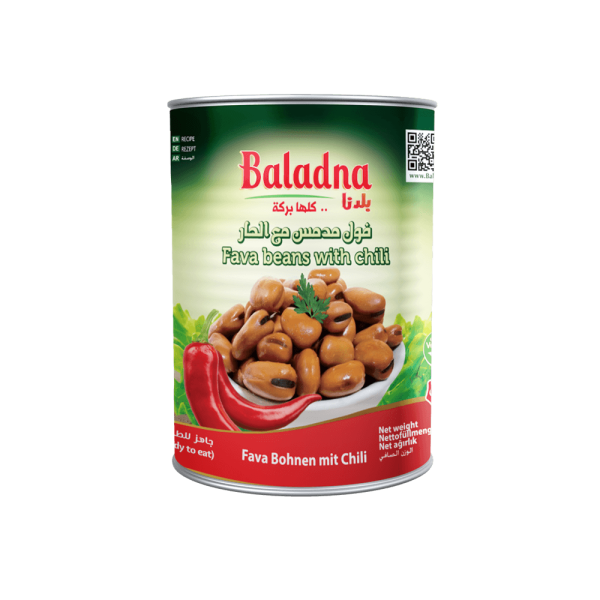 Baladna Fava beans with chili - Oriental 400 g