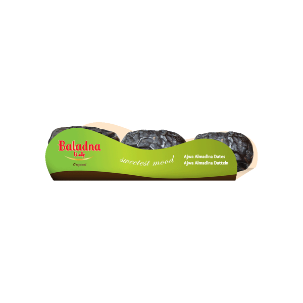 Baladna Ajwa Almadina Dates 3 pieces On the Way - Oriental 30 g