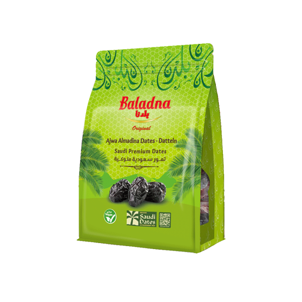 Baladna Ajwa Almadina Dates Standing Pouch - Oriental 100 g