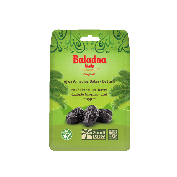Baladna Ajwa Almadina Dates Standing Pouch - Oriental 200 g - Image 2