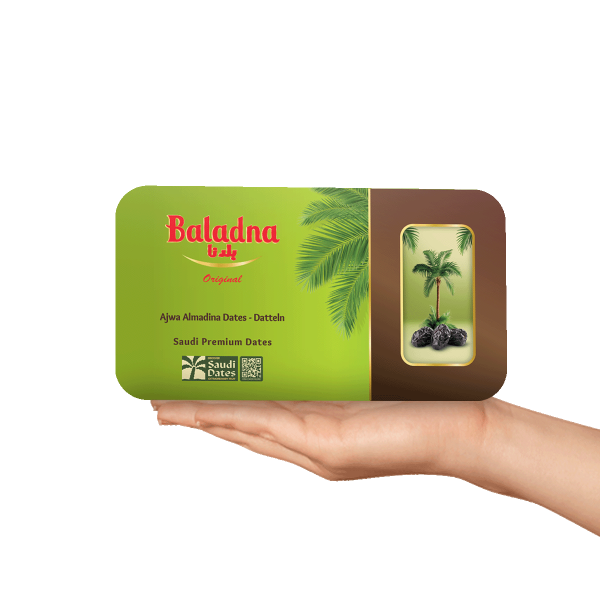 Baladna Ajwa Almadina Dates 9 pieces Gift Case - Oriental 100 g - Image 4