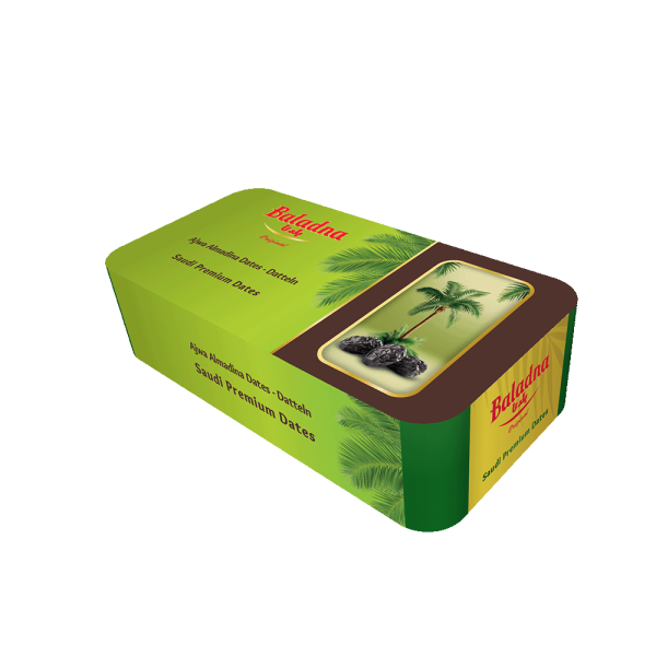 Baladna Ajwa Almadina Dates 6 pieces Gift Case - Oriental 70 g - Image 2