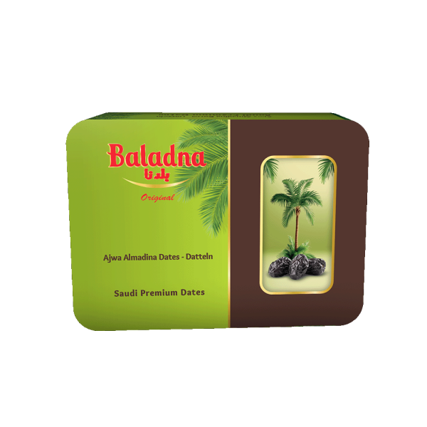 Baladna Ajwa Almadina Dates 9 pieces Gift Case - Oriental 100 g