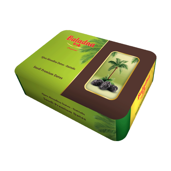 Baladna Ajwa Almadina Dates 9 pieces Gift Case - Oriental 100 g - Image 2