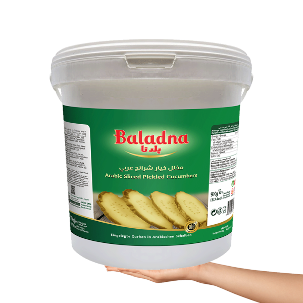 Baladna Arabic Sliced Pickled Cucumbers - Oriental 15000 g - Image 4