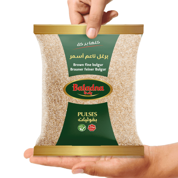 Baladna Brown fine bulgur Premium - Oriental 900 g - Image 2