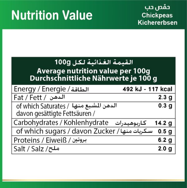 Baladna Chickpeas - Oriental 400 g - Image 8