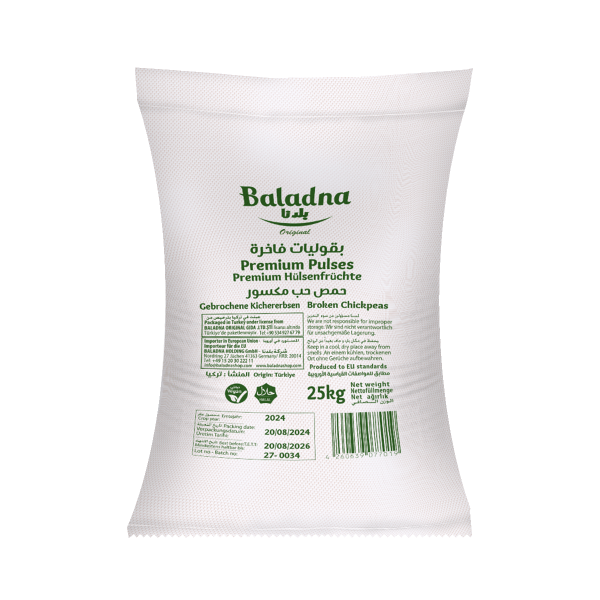 Baladna Broken Chickpeas Oriental 25000 g