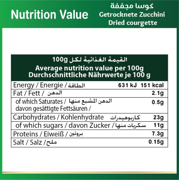 Baladna Dried courgette - Oriental 150 g - Image 9