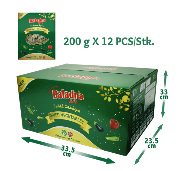 Baladna Dried Okra - Oriental 150 g - Image 6