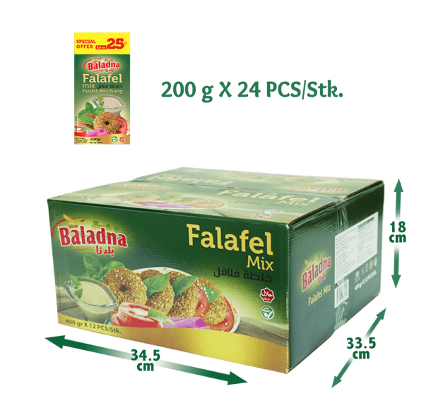 Baladna Falafel-Mix - Oriental 200 g - Image 5