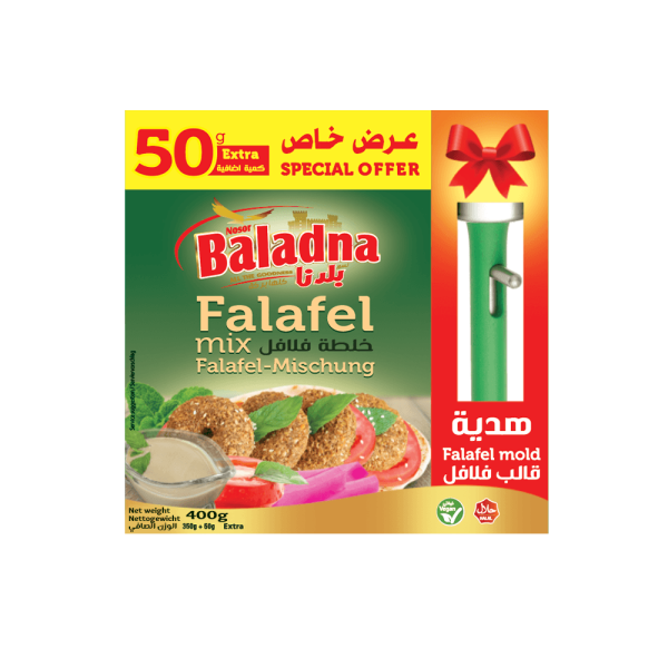 Baladna Falafel-Mix + Plastic Mold - Oriental 400 g