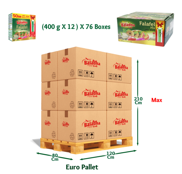 Baladna Falafel-Mix + Plastic Mold - Oriental 400 g - Image 6