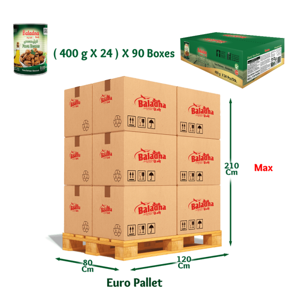 Baladna Fava beans classic - Oriental 400 g - Image 5