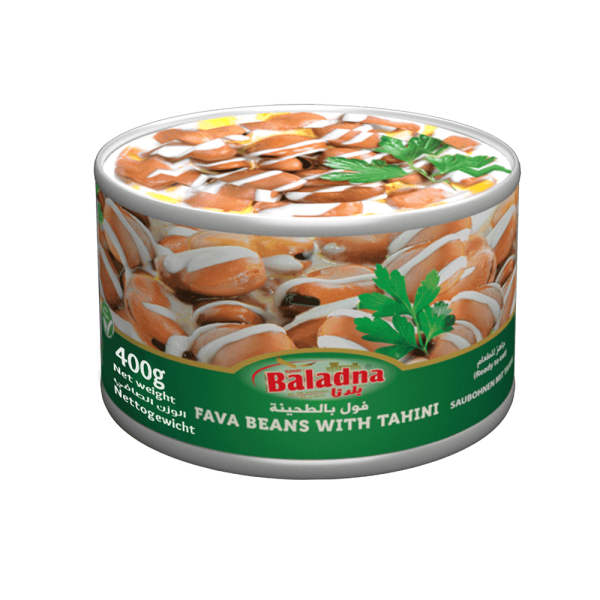 Baladna Fava big beans with Tahini - Oriental 400 g