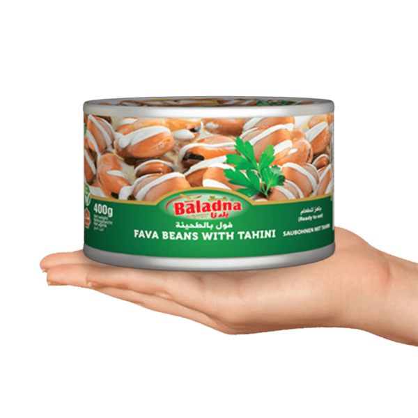 Baladna Fava big beans with Tahini - Oriental 400 g - Image 4