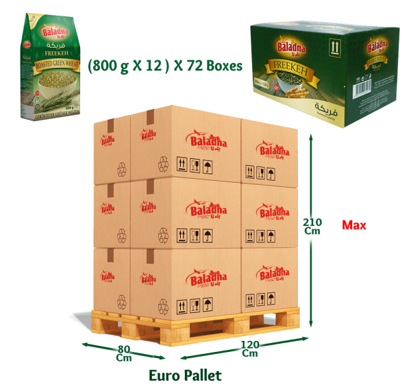 Baladna Freekeh (Roasted green wheat) - Oriental 800 g - Image 7