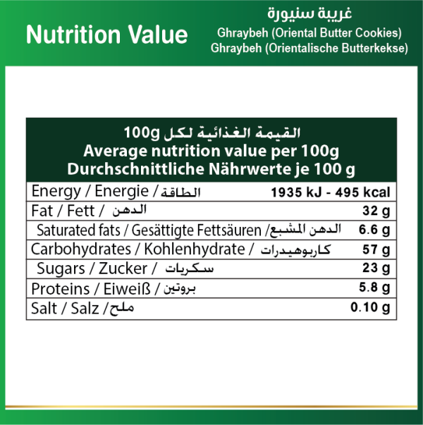 Baladna Ghraybeh (Oriental Butter Cookies) - Oriental 200 g - Image 11