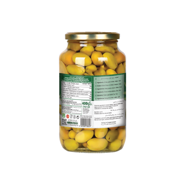 Baladna Whole Green Olives Kalamata - Oriental 660 g - Image 2