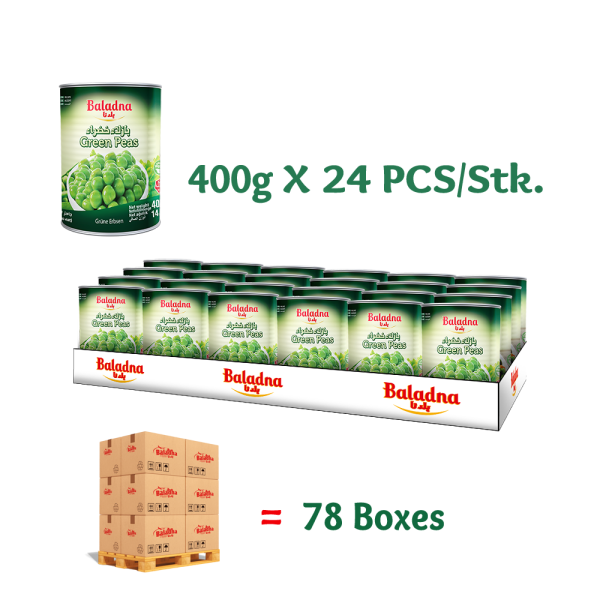 Baladna Green Peas - Oriental 400 g - Image 6
