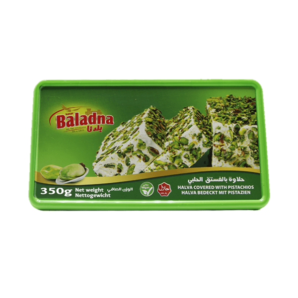 Baladna Halva covered with pistachios - Oriental 350 g