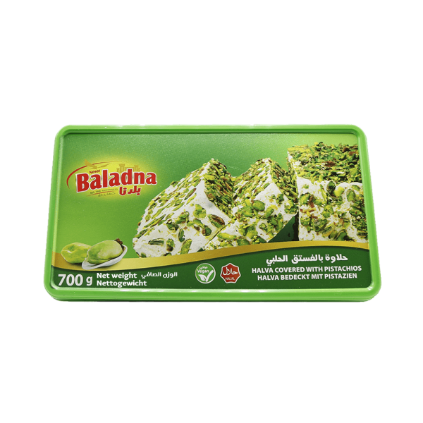 Baladna Halva covered with pistachios - Oriental 700 g
