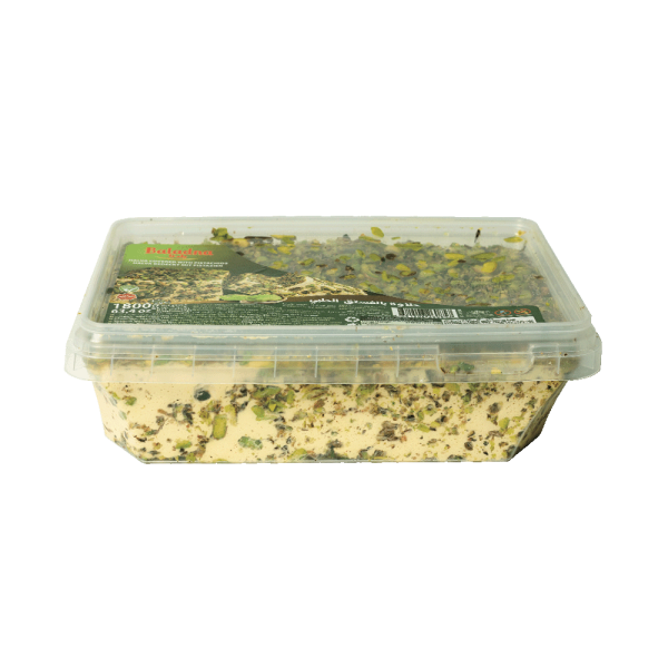 Baladna Halva covered with pistachios - Oriental 1800 g - Image 3