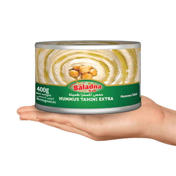 Baladna Hummus with Tahini - Oriental 400 g - Image 4