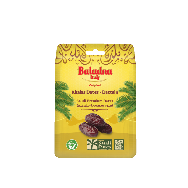 Baladna khalas Dates Standing Pouch - Oriental 100 g - Image 2