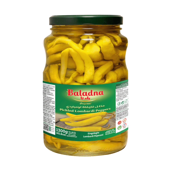 Baladna Pickled Lombardi Peppers - Oriental 1300 g