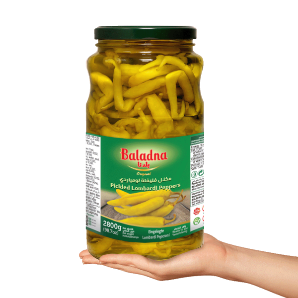 Baladna Pickled Lombardi Peppers - Oriental 2800 g - Image 2