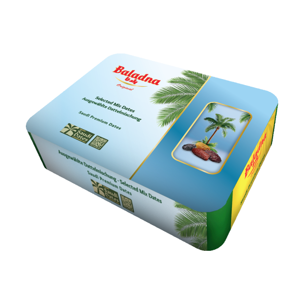 Baladna Mix Dates 15 pieces Gift Case - Oriental 170 g - Image 2