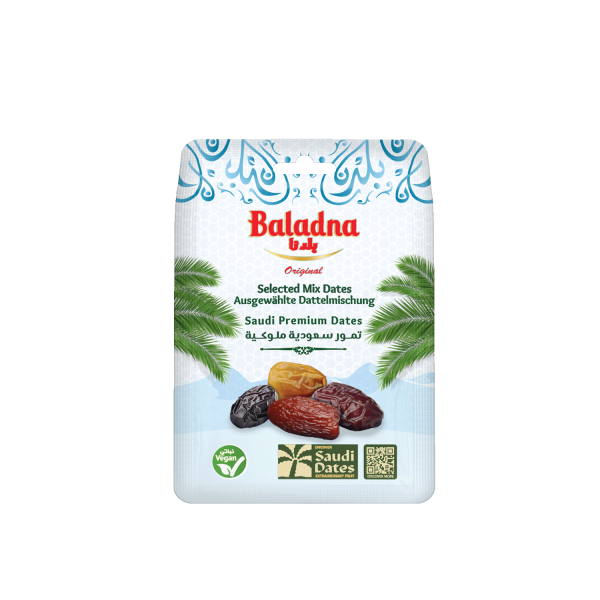 Baladna Mix Selected Dates Standing Pouch - Oriental 100 g - Image 2