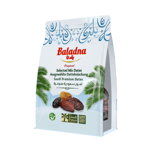 Baladna Mix Selected Dates Standing Pouch - Oriental 200 g