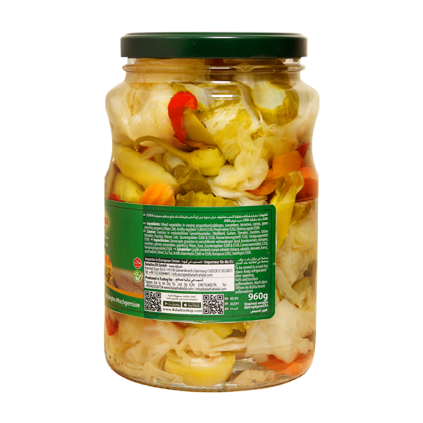Baladna Mixed Pickles - Oriental 1300 g - Image 2