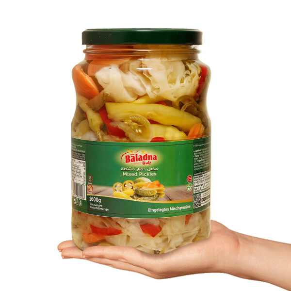 Baladna Mixed Pickles - Oriental 1300 g - Image 4