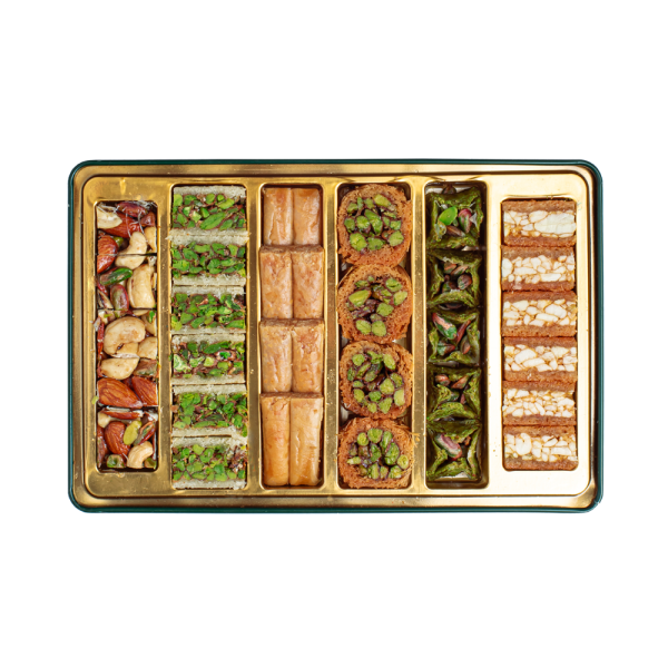 Baladna Mixed Oriental Sweets with Pistachios and Cashews - Oriental 400 g - Image 2