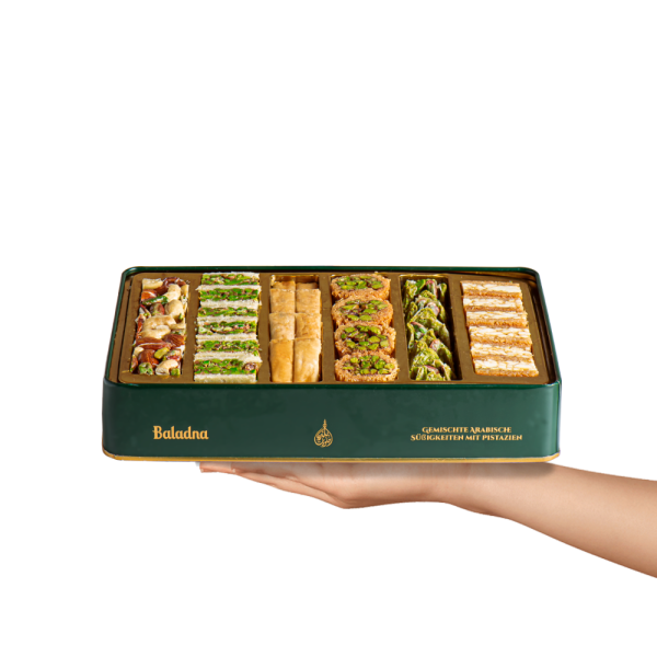 Baladna Mixed Oriental Sweets with Pistachios and Cashews - Oriental 400 g - Image 6