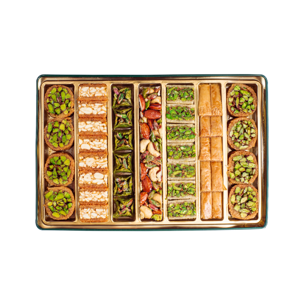 Baladna Mixed Oriental Sweets with Pistachios and Cashews - Oriental 650 g - Image 2