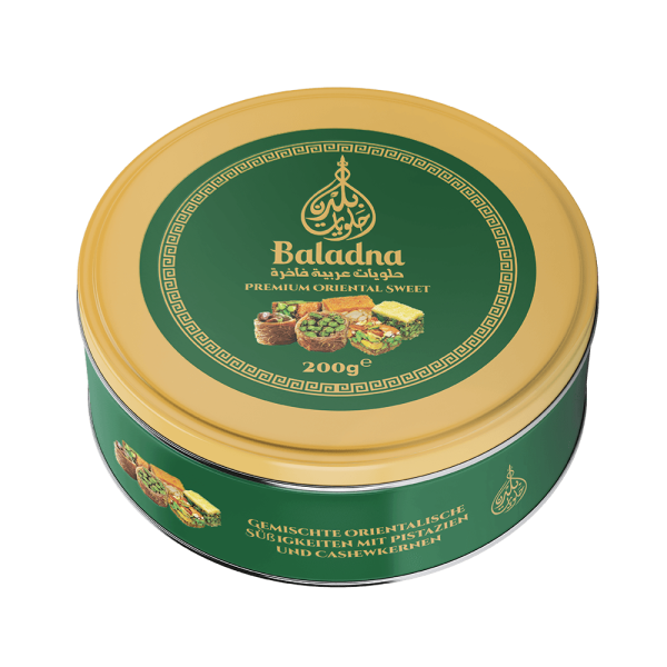 Baladna Mixed Oriental Sweets with Pistachios and Cashews - Oriental 200 g