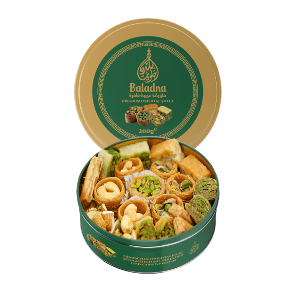 Baladna Mixed Oriental Sweets with Pistachios and Cashews - Oriental 200 g - Image 2