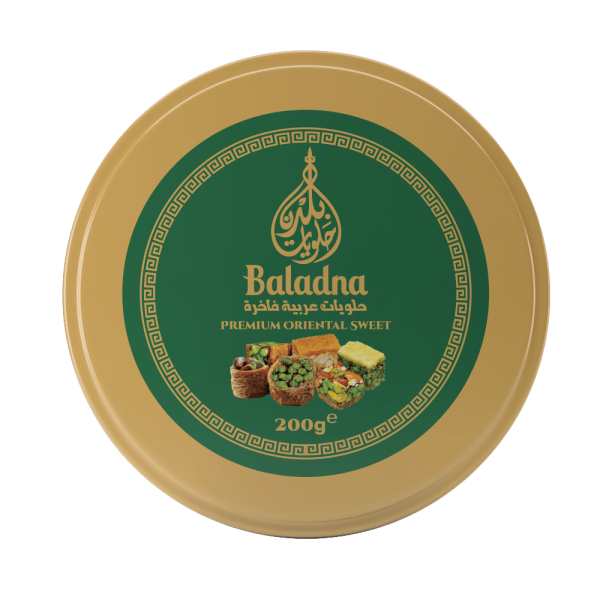 Baladna Mixed Oriental Sweets with Pistachios and Cashews - Oriental 200 g - Image 4