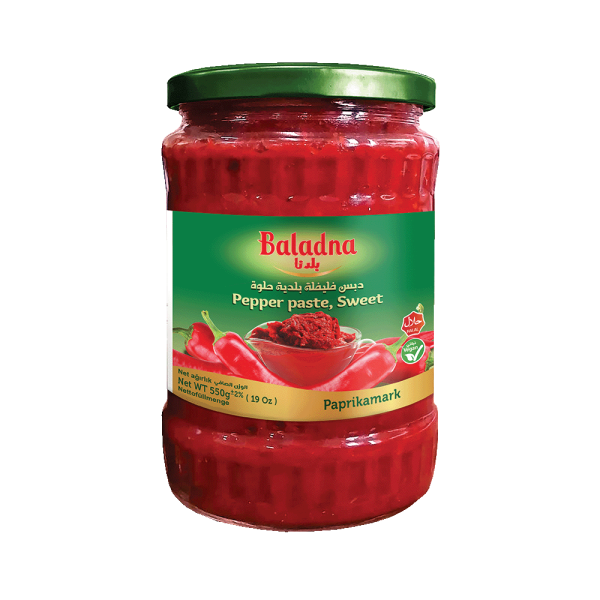 Baladna Pepper paste, Sweet - Oriental 550 g