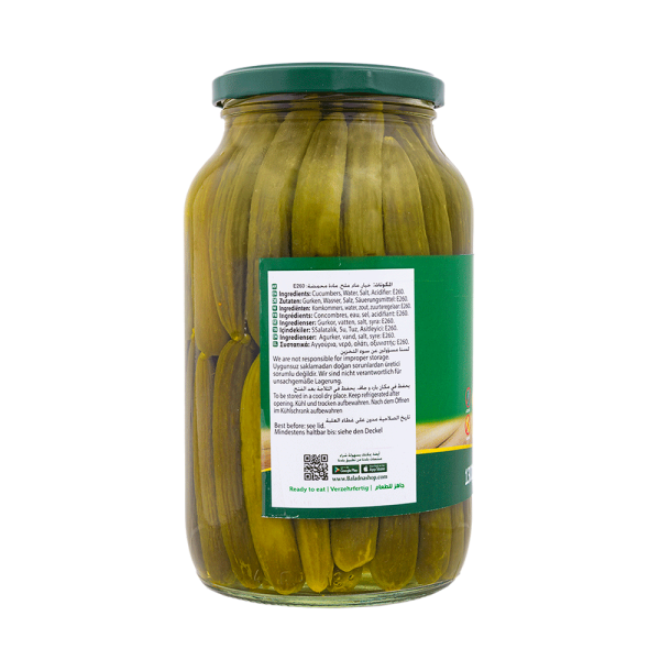 Baladna Sour Pickled Cucumbers Oriental style - Oriental 1300 g - Image 3