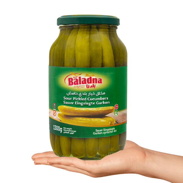 Baladna Sour Pickled Cucumbers Oriental style - Oriental 1300 g - Image 4