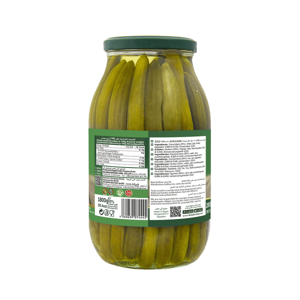 Baladna Sour Pickled Cucumbers Oriental style - Oriental 2800 g - Image 2