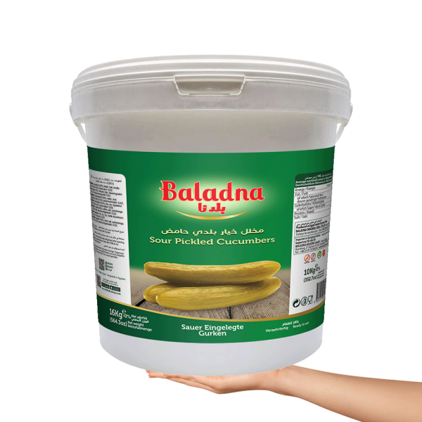 Baladna Sour Pickled Cucumbers Oriental style - Oriental 15000 g - Image 5