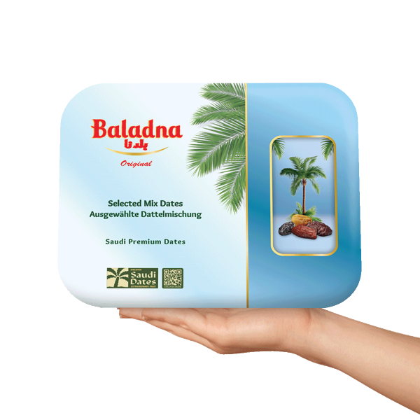 Baladna Mix Dates 15 pieces Gift Case - Oriental 170 g - Image 3