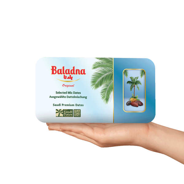 Baladna Mix Dates 9 pieces Gift Case - Oriental 100 g - Image 4