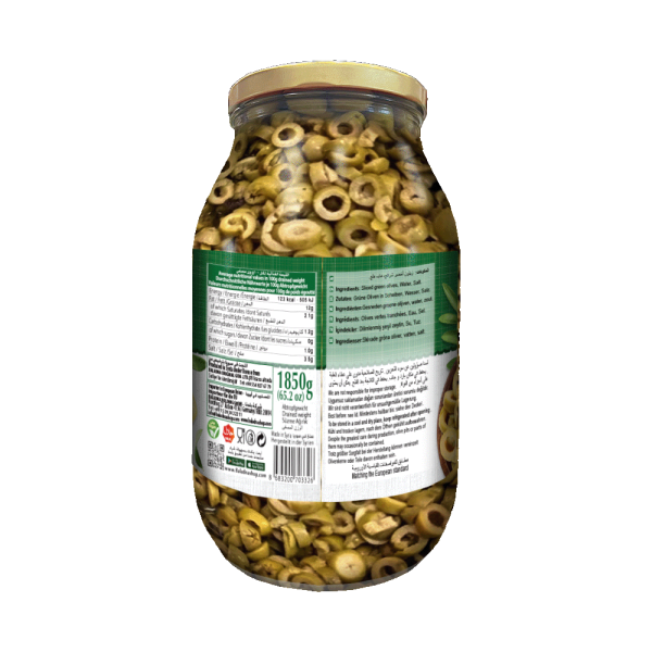 Baladna Sliced Green Olives - Oriental 2850 g - Image 2
